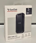 Sandisk PRO-G40 2TB Nvme Usb-c Portable Ssd New -open Box. Fixed Price $327.99.