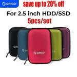 Orico 2.5" Shockproof External Hard Drive Case For Seagate Wd Samsung 2.5'' Ssd. Fixed Price $20.63.