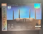 Netgear Nighthawk AX5 AX4200 Wifi 6 Dual Band Wireless Router RAX43 New. Fixed Price $179.89.