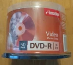 Imation Dvd-r, 8X 4.7GB, 50 Pack Spindle Blank Media Recordable Disks Brand New. Fixed Price $23.99.