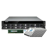 Qnap TS-871U-RP-I5 4GB Ram + 8X500GB Hdd Nas For Rack Mount 2U Gigabit Server. Fixed Price $3960.87.