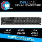 Dell Poweredge R730 16B Sff 2U Server -V2- Choose Cpus/ram/drives Wholesale. Fixed Price $4273.00.