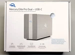 New 2.0TB Owc Mercury Elite Pro Dual *ssd* With 3-PORT Hub 2-DRIVE Raid *read*. Fixed Price $599.99.