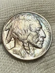 1914/3 Buffalo Nickel Gem *uncirculated* Ms Toned Lot 2. Fixed Price $2499.00.