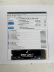 Corsair 2230MM MP600 Core Xt 1TB M.2 Nvme Gen 4.0 Ssd - 100% Health. Fixed Price $129.00.