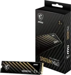 Msi Spatium M461 2TB Ssd, M.2 2280 M-key Pcie 4.0 X4 S78-440Q550-P83 New. Fixed Price $227.35.
