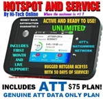 Netgear Hotspot Unlimited Service Included Ready To Use! Easy Refills. Fixed Price $149.00.