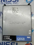 Linksys EFG120 Nas Network Attached Storage Server 120GB. Fixed Price $47.99.