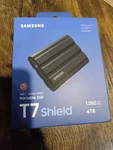 Samsung T7 Shield 4TB Portable Ssd - 1050MB/S, Rugged, Water & Dust Resistant. Fixed Price $529.99.