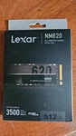 Lexar Ssd 512GB M.2 Solid State Drive Disk Nvme PCIE3 LNM620X512G-RNNNG. Fixed Price $119.99.