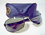 Ray-ban RB3445 61 17 Black Full Frame Wrap Sunglasses Polarized Rx-able Lenses. Fixed Price $219.99.