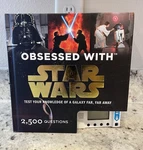 Obsessed With Star Wars: Test Your Knowledge Of Galaxy Far Away 2500 Questions. Fixed Price $15.00.