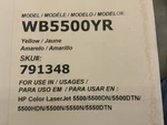 Hp Compatible Genuine Yellow Toner Cartridge WB5500YR For C9732A. Fixed Price $150.00.