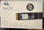 Owc 2.0TB Aura Pro X2 (gen 4) Ssd Upgrade Compatible With Mac (late 2013) Fs. Fixed Price $400.00.