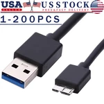 Micro Usb 3.0 Cable High Speed Data Sync For Hdd External Hard Drive Lot. Fixed Price $164.99.