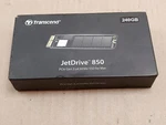 240GB Transcend Jetdrive 850 Nvme Thunderbolt Pcie Ssd Upgrade For Macbook. Fixed Price $100.00.