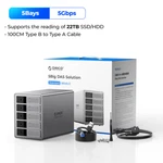 Orico 5BAY Raid Hard Drive Enclosure Das Solution Series USB3.0 110TB Alu. Fixed Price $117.17.