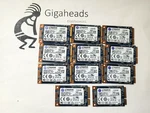 Lot! (11) Kingston 120GB Msata Ssd Drives. SUV500MS/120G Tested & Wiped!. Fixed Price $129.95.