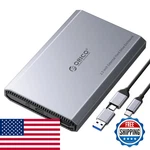 Orico Aluminum Usb Hard Drive Enclosure For 2.5 Inch Sata Ssd/hdd 3.2 Gen. Fixed Price $32.86.