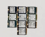 Bulk Lot Of 10 Nvme 256GB Ssd 2230 Size Various Brands Samsung Hynix Sandisk. Fixed Price $229.99.