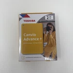 2TB Hard Drive Portable External Toshiba Canvio Advance Plus Yellow Storage. Fixed Price $89.99.