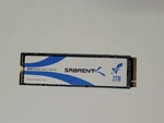 Sabrent Rocket 2TB, Nvme, M.2 2280 (SB-RKTQ-2TB) Ssd. Fixed Price $199.99.