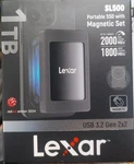 Lexar SL500 1TB Portable Ssd With Magnetic Set New Factory Sealed. Fixed Price $175.00.