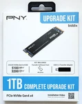 Pny Pcie Nvme GEN4 X4 Ssd Complete Upgrade Kit (M280CS2241-1TB-RB). Fixed Price $149.95.