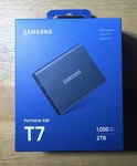 Samsung T7 2TB External Ssd Black Usb Shock Resistant 1050MB/S Portable Drive. Fixed Price $217.00.