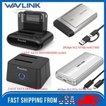 Wavlink M.2 Nvme Ssd Hdd Hard Drive Dock External Enclosure Sata Case Reader. Fixed Price $40.19.