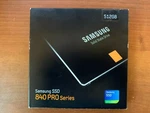 New Samsung 840 Pro 2.5" 512GB Sata Iii Solid State Drive Ssd MZ-7PD512BW. Fixed Price $248.99.