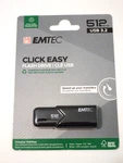 Emtec Dexxon B110 Click Easy 512GB Usb 3.2 Flash Drive Black Capless 20MB/S New. Fixed Price $37.99.