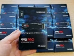 Samsung 990 Pro 1TB M.2 Pcie 4.0 Nvme Internal Ssd 7450MB/S W/o Heatsink - New. Fixed Price $179.99.