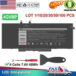 Lot 4GVMP Battery For Dell Latitude 5400 5500 Precision 3540 9JRYT C5GV2 68WH. Fixed Price $1560.00.