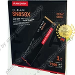 Wd Black 1TB SN850X Nvme Internal Gaming Ssd GEN4 Pcie M.2 2280 Sandisk Mint. Fixed Price $209.77.