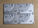 Lot Of 4: 0FH49G Dell Intel Dc S4500 480GB Sata 6G 2.5'' SSDSC2KB480G7R. Fixed Price $499.99.