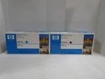 Hp C9733A Magenta C9731A Cyan 645A Print Cartridge Laserjet 5500 5550 Lot Of 2. Fixed Price $119.99.