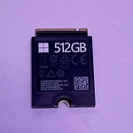 512GB Microsoft 1912 M1119069-003 Nvme Pcie GEN3 X4 M.2 2230 Surface Laptop Ssd. Fixed Price $59.99.