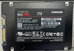 Samsung 860 Pro 2TB, Internal, 2.5 Inch (MZ-76P2T0) Solid State Drive 100%HEALTH. Fixed Price $300.00.