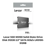 Lexar Ssd Solid State Drive Disk 512GB 2.5 Sata 6GB/S LNS100-512RB. Fixed Price $119.90.