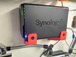Synology Wall Mount DS218, DS218+, DS220+, And DS214PLAY *black*. Fixed Price $16.79.