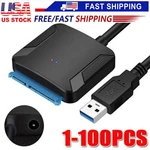 Usb 3.0 To Sata External Hard Drive Reader 2.5" 3.5" Hdd Ssd Power Adapter Lot. Fixed Price $54.52.