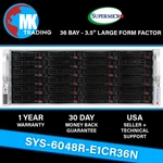 Supermicro SSG-6048R-E1CR36N 36B Lff 4U Server -V2- Choose Cpus/ram Wholesale. Fixed Price $792.90.