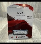 Kingston NV3 M.2 2280 500GB 4.0 Nvme Internal Solid State Drive Ssd New Sealed. Fixed Price $93.00.