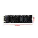 M.2 Nvme Ssd To Pci-e 4.0 X16 Adapter Expension Card Support PH44 2280 2242 E0. Fixed Price $24.60.