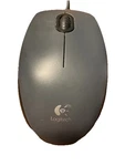 Logitech M100 Wired Usb Mouse, 3-BUTTONS, Ambidextrous Pc Mac Laptop Charcoal. Fixed Price $7.00.