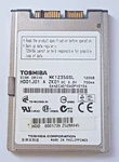 120GB Microsata Toshiba MK1235GSL 4200RPM 8MB Hdd 1.8" Internal Hard Drive. Fixed Price $109.26.