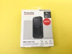 Sandisk Professional PRO-G40 4TB Thunderbolt 3 External Ssd 100% Health. Fixed Price $455.00.