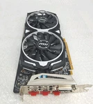 Msi Radeon Armor Oc 4GB GDDR5 Pcie Graphics Card Gpu. Fixed Price $57.00.