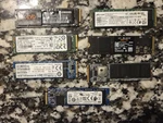 Bulk Lot Of 7 Nvme Ssd Various Brands/sizes Samsung Toshiba Micron Wd Adata. Fixed Price $500.00.